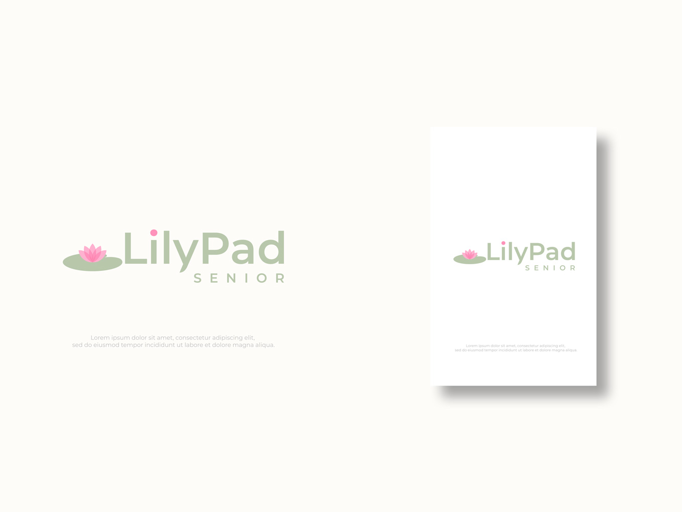 Logo Design by Senpachie for LilyPad Senior | Design #29668936