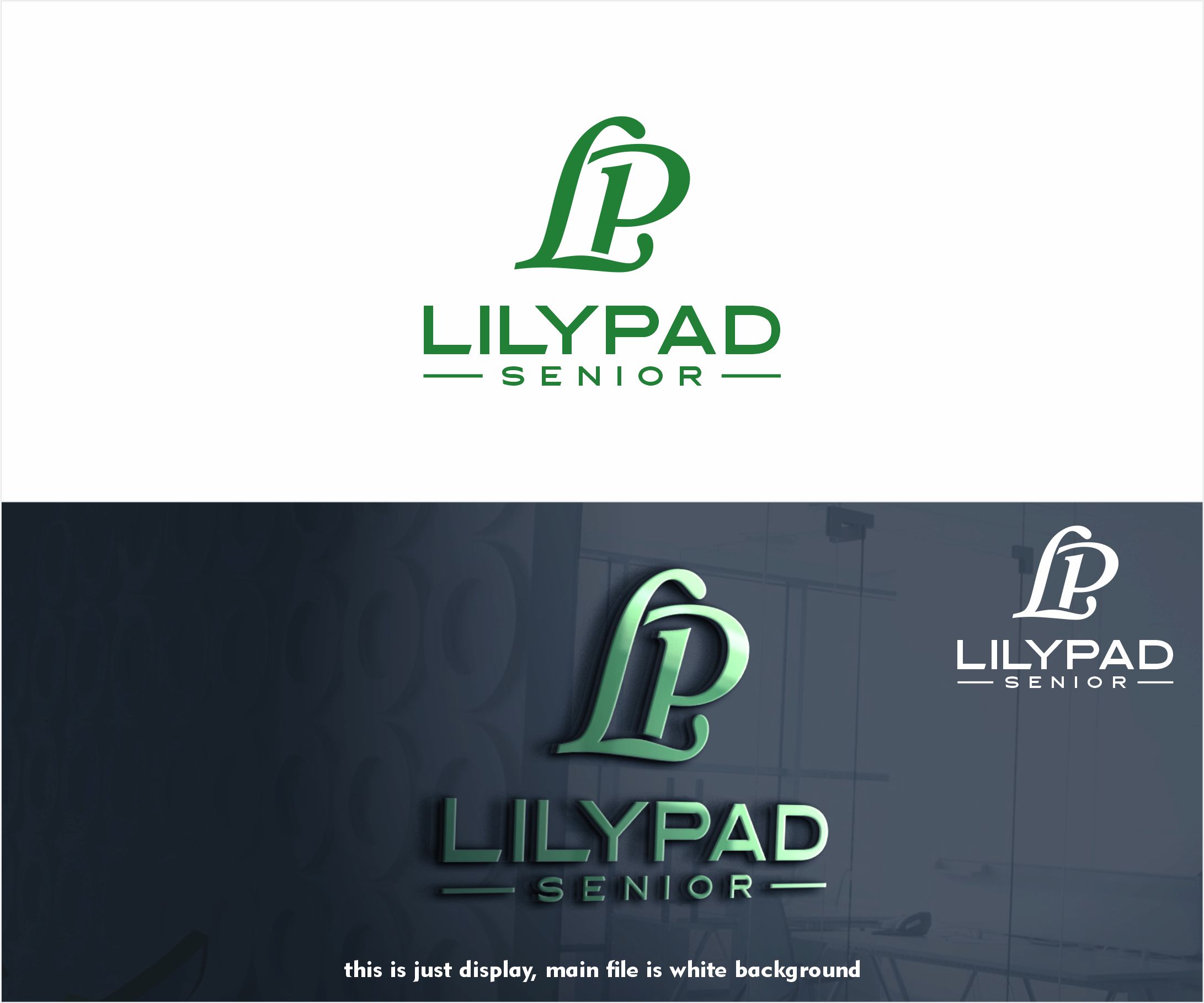 Logo Design by alkaline for LilyPad Senior | Design #29666456