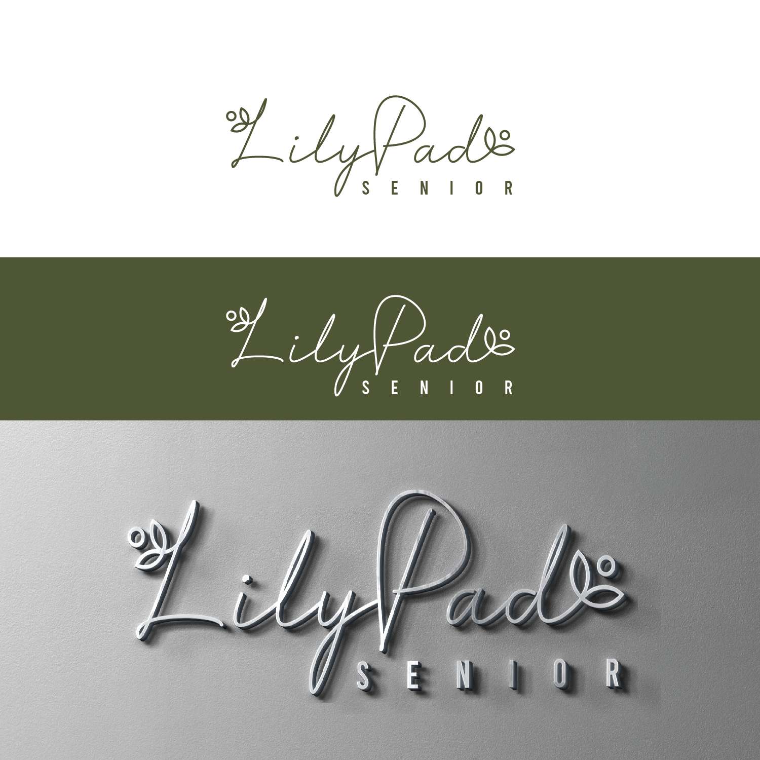 Logo Design by S.H Designs for LilyPad Senior | Design #29668725