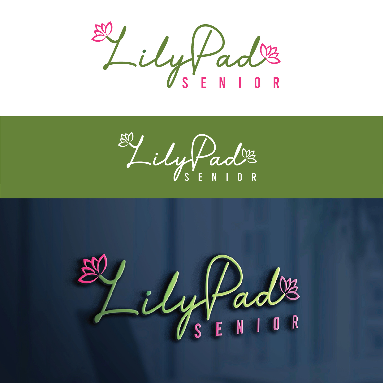 Logo Design by S.H Designs for LilyPad Senior | Design #29674623