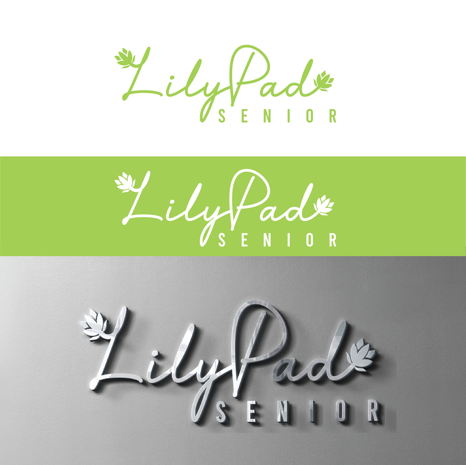 Logo Design by S.H Designs for LilyPad Senior | Design #29674624