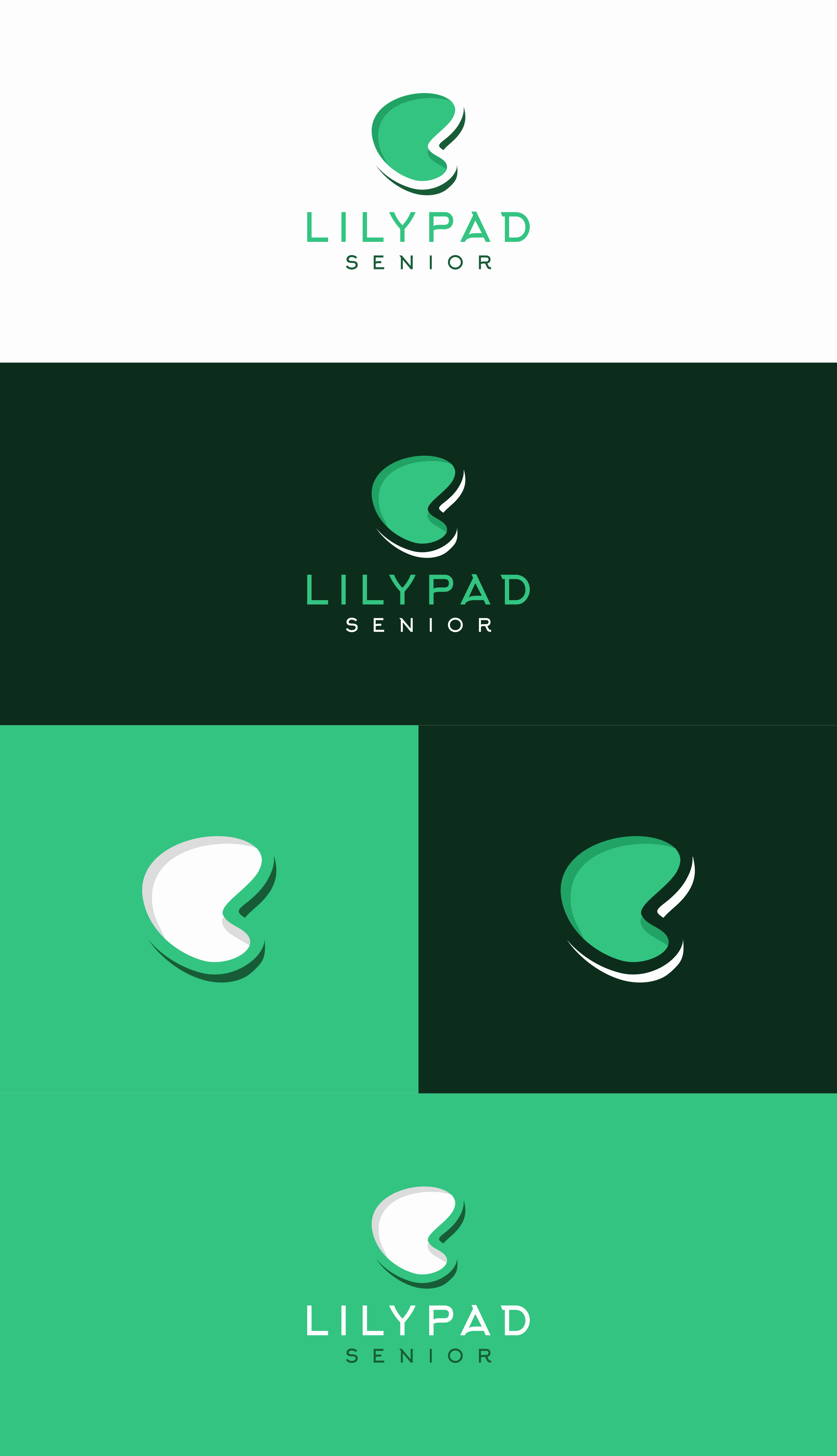 Logo Design by R!CKY for LilyPad Senior | Design #29699313