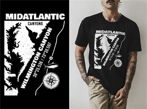 T-shirt Design by DoppelGanger Studio for Blue Water Apparel | Design: #29668185