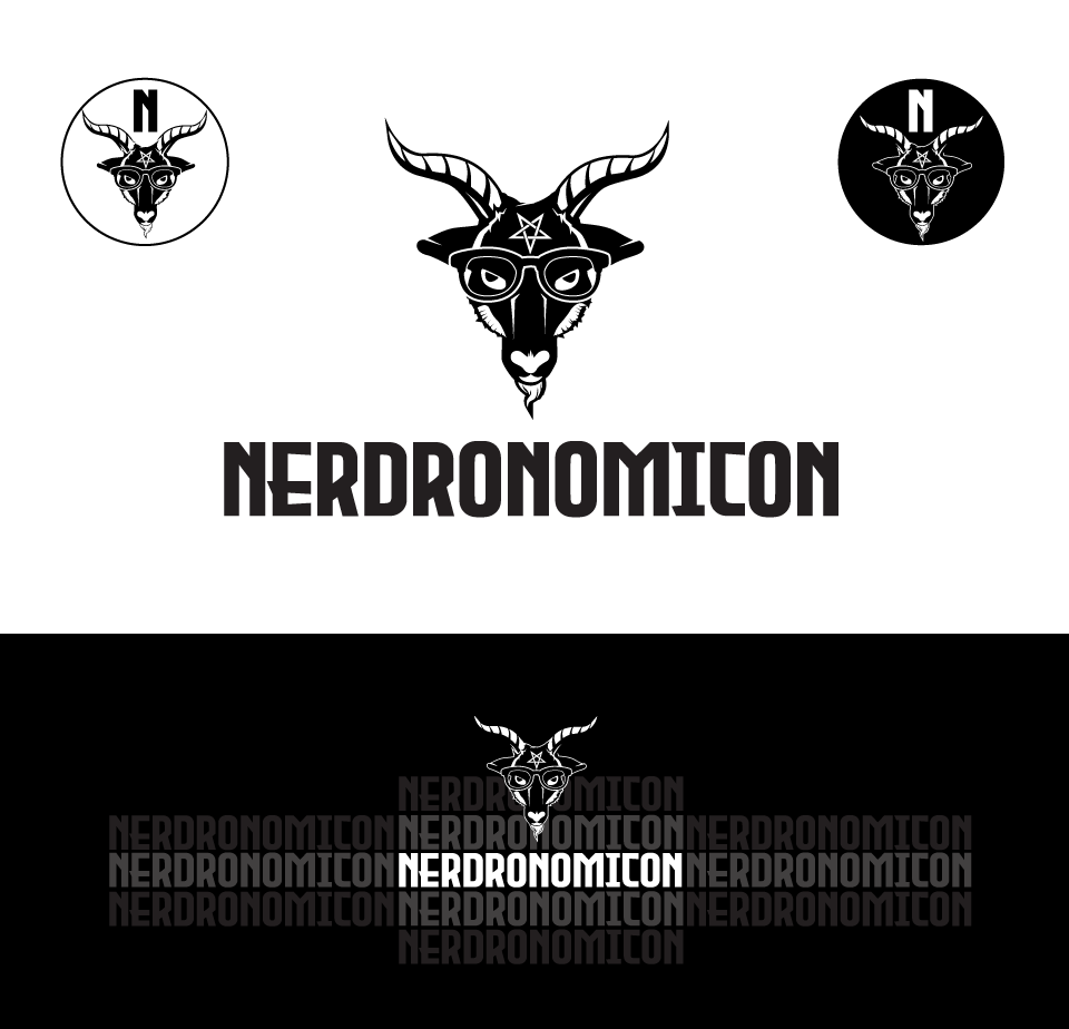 Logo Design by Enz67 for Nerdronomicon | Design #29675007