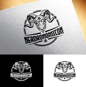 Logo Design by Logo Stock for Nerdronomicon | Design: #29675686