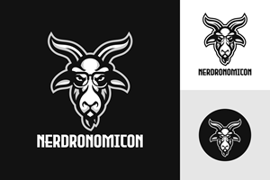Logo Design by Aezakmi for Nerdronomicon | Design: #29690033