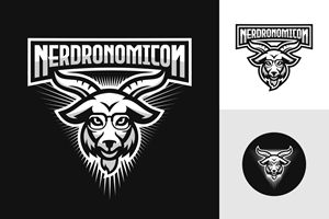 Logo Design by Aezakmi for Nerdronomicon | Design: #29690034