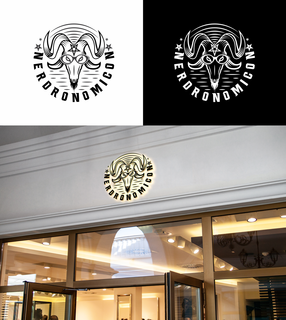 Logo-Design von RA-bica für Nerdronomicon | Design #29683297