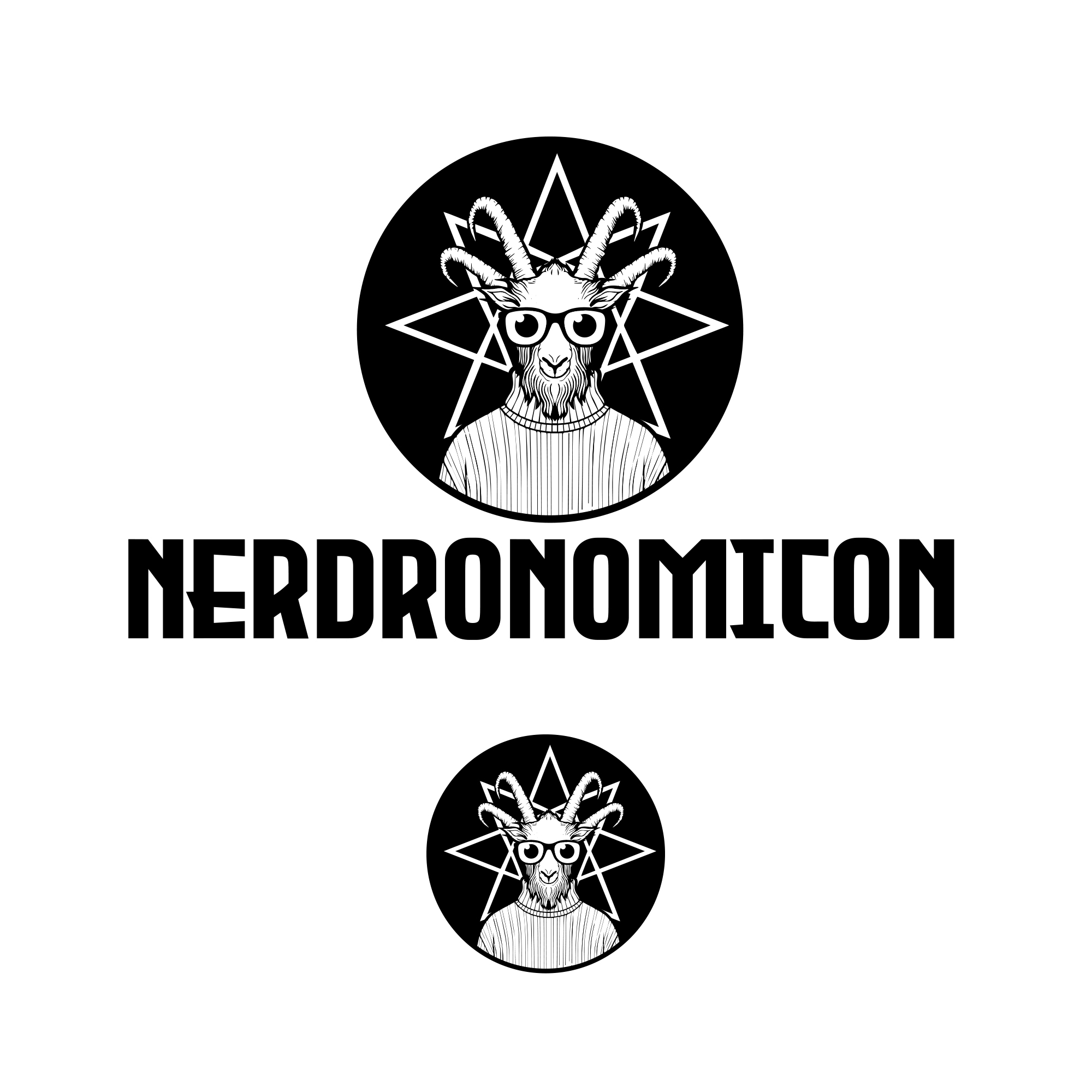 Logo Design by CreativeGwen™ for Nerdronomicon | Design #29699365