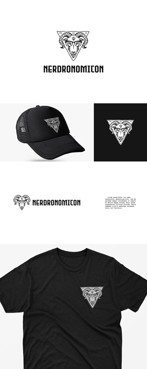 Logo Design by GBDESIGN for Nerdronomicon | Design: #29676624