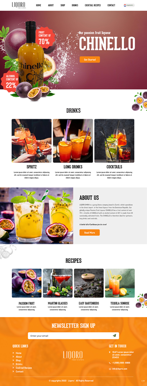 Web Design by pb for this project | Design: #29675202