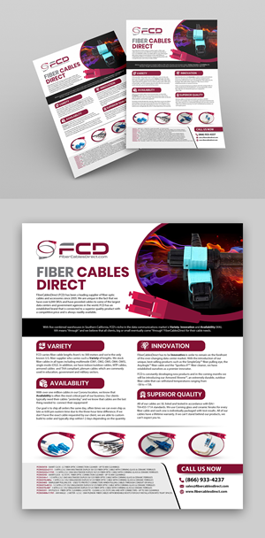 Design Graphique par debdesign pour FiberCablesDirect.com | Design : #29673758