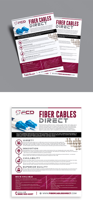 Design Graphique par debdesign pour FiberCablesDirect.com | Design : #29675113