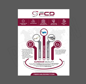 Design Graphique par DA. pour FiberCablesDirect.com | Design : #29672889