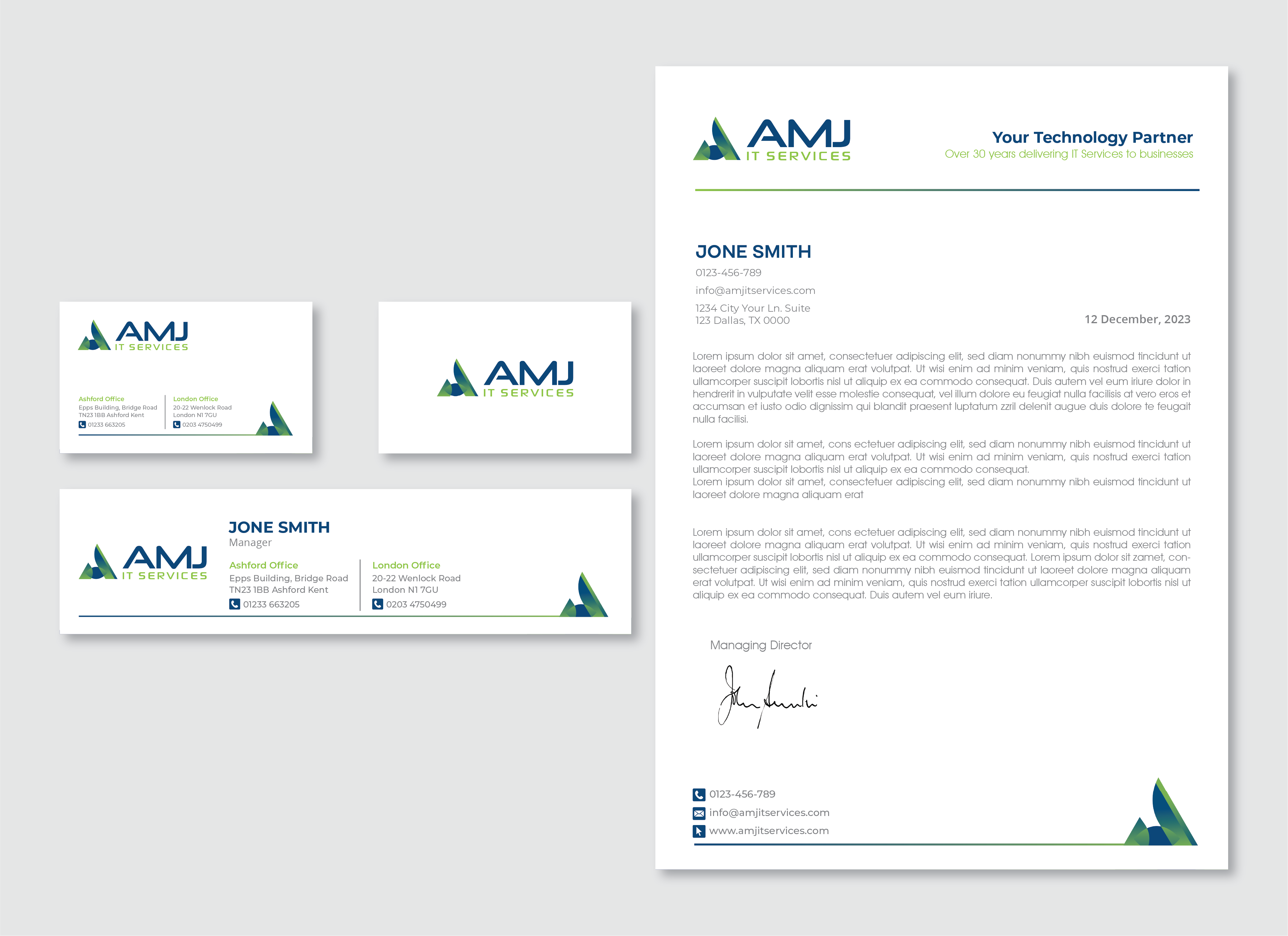 Stationery Design by artbitin for this project | Design #29677070