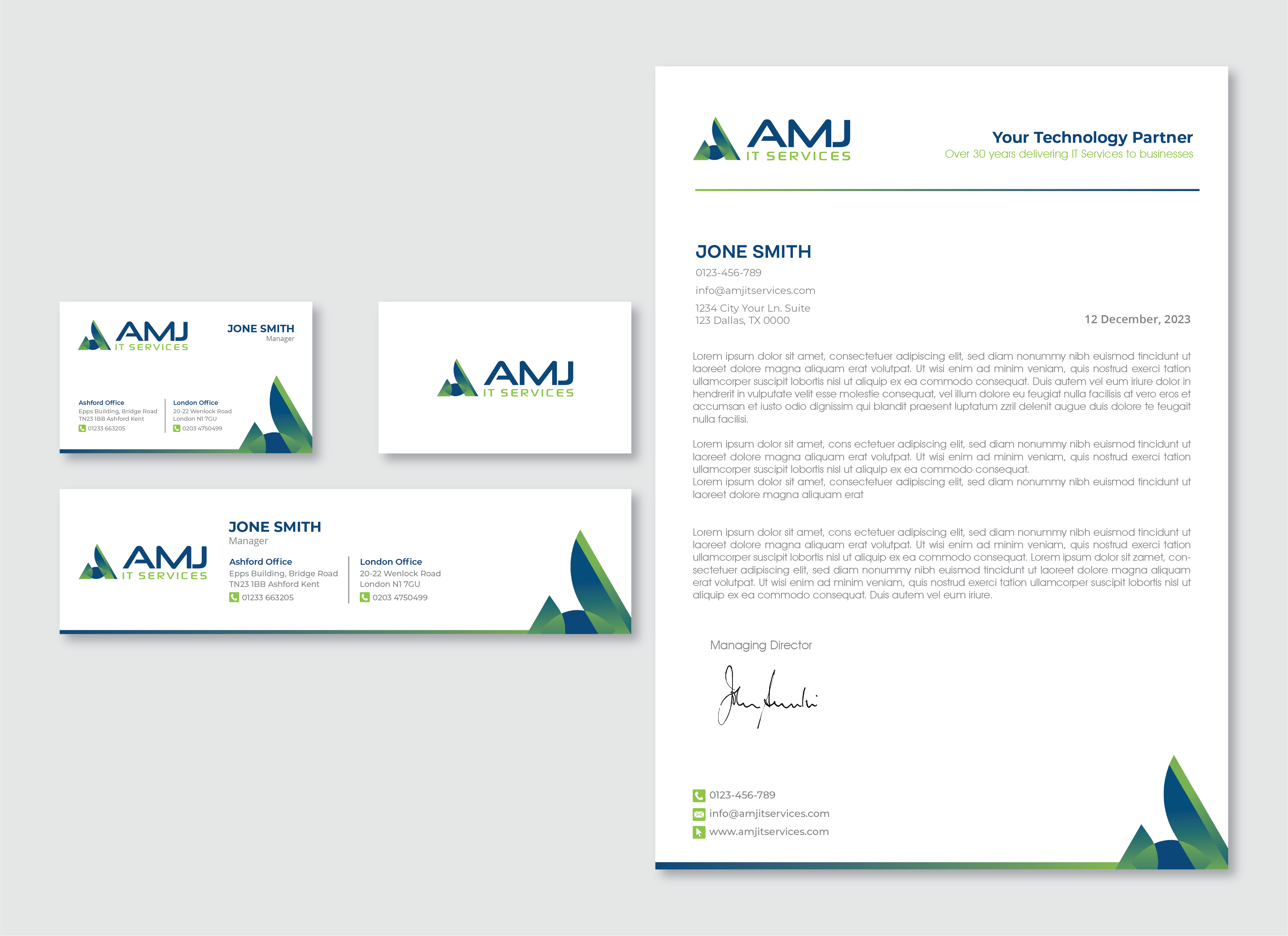 Stationery Design by artbitin for this project | Design #29677072