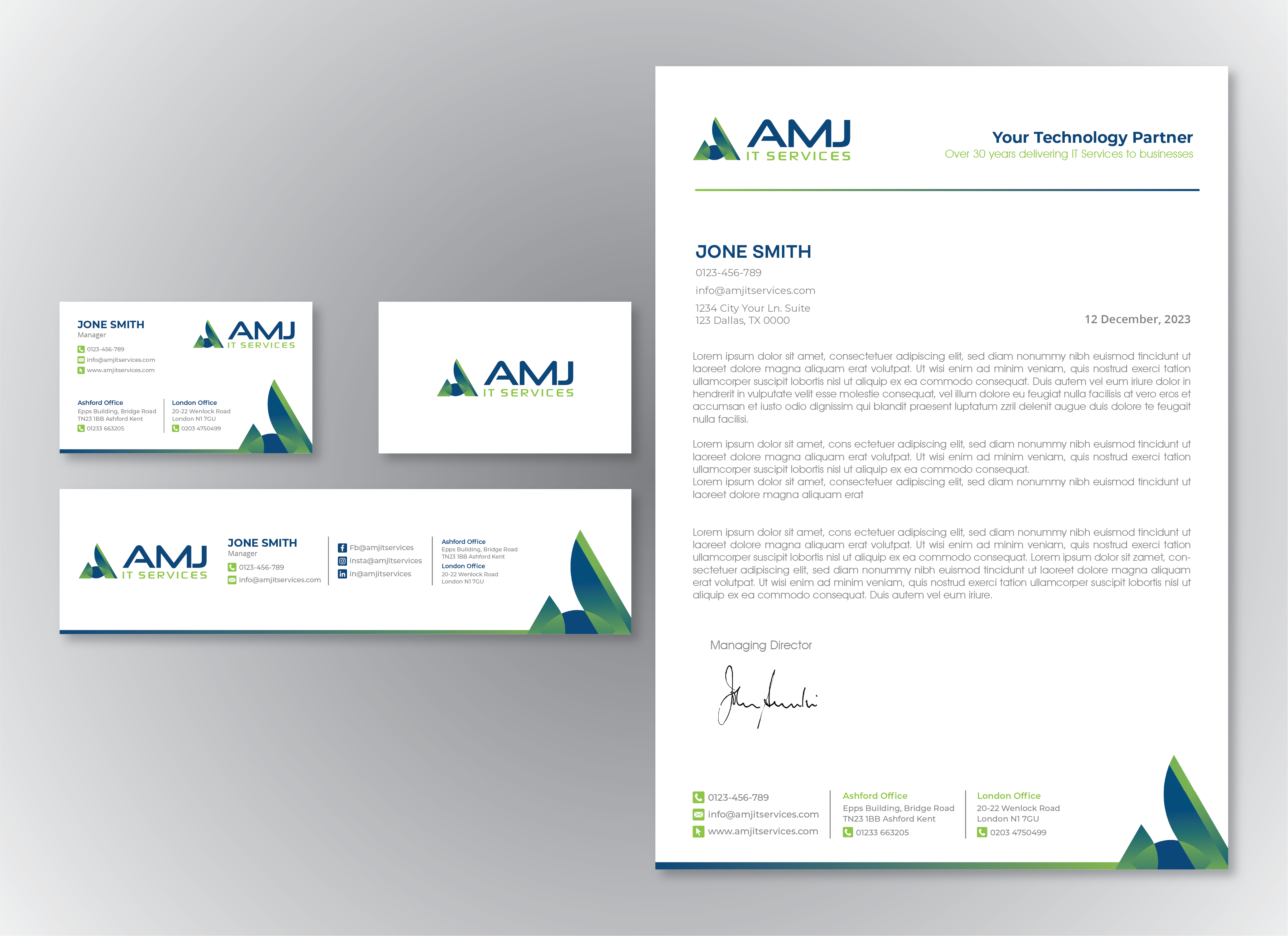 Stationery Design by artbitin for this project | Design #29688609