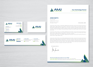 Stationery Design by artbitin for this project | Design #29705644