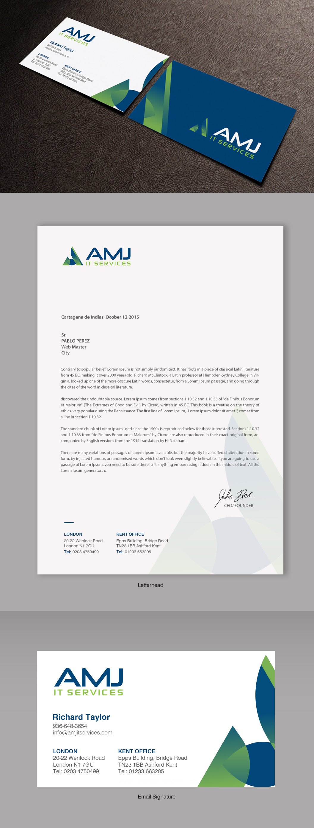 Stationery Design by chandrayaan.creative for this project | Design #29705554