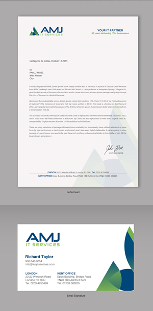 Stationery Design by chandrayaan.creative for this project | Design: #29706385