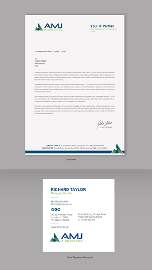 Stationery Design by chandrayaan.creative for this project | Design: #29732958