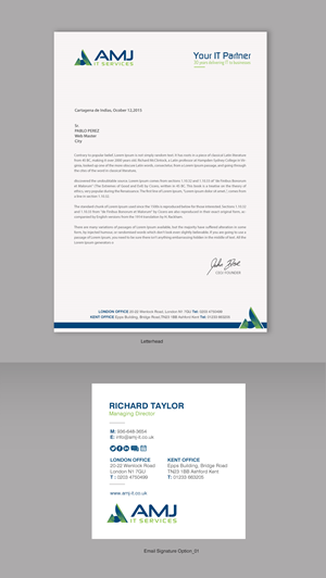 Stationery Design by chandrayaan.creative for this project | Design: #29739354