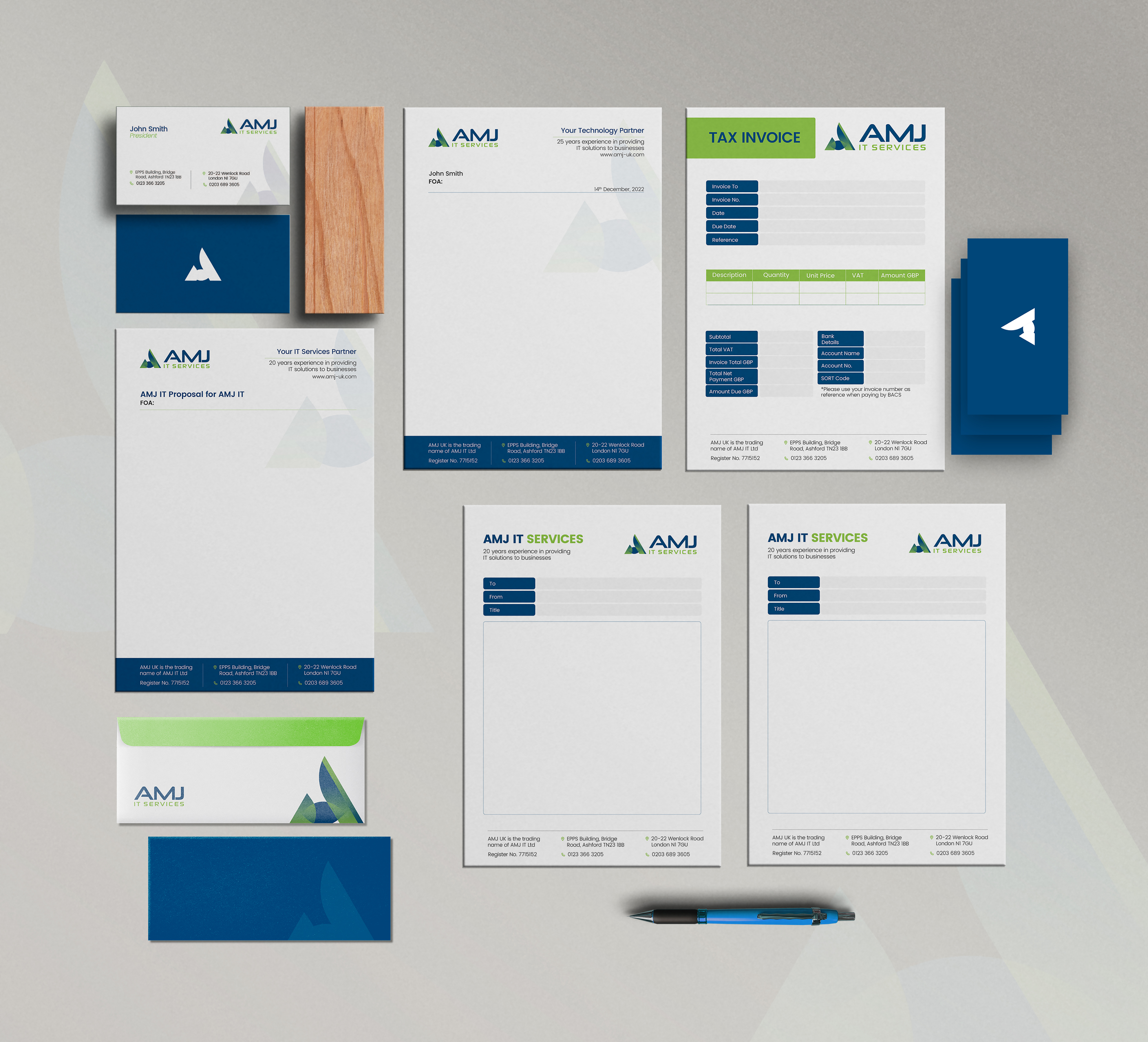 Stationery Design by Graphic Guy for this project | Design #29693108