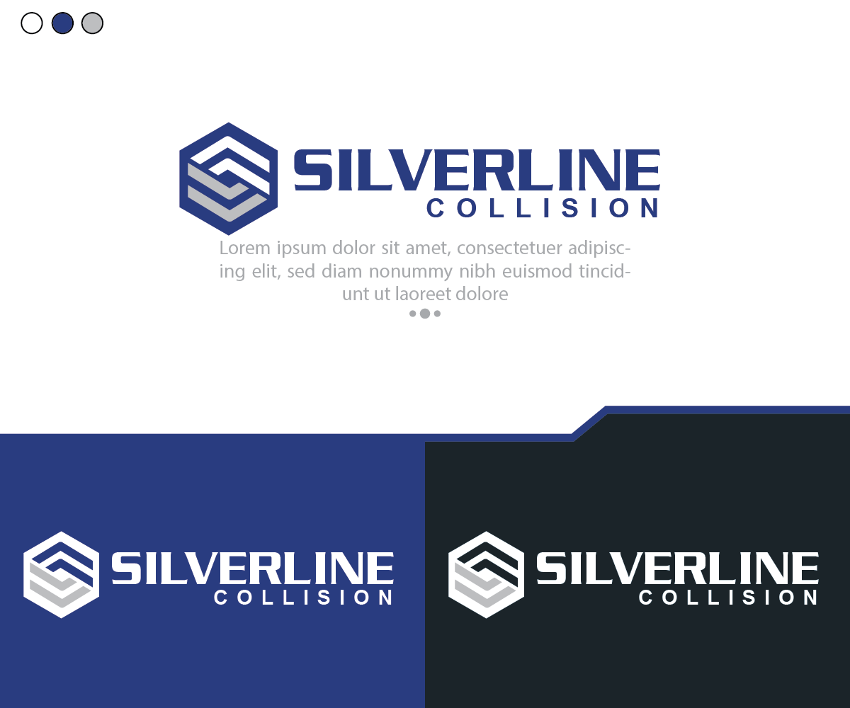 Logo Design by tridsgn for Silverline Collision | Design #29679782