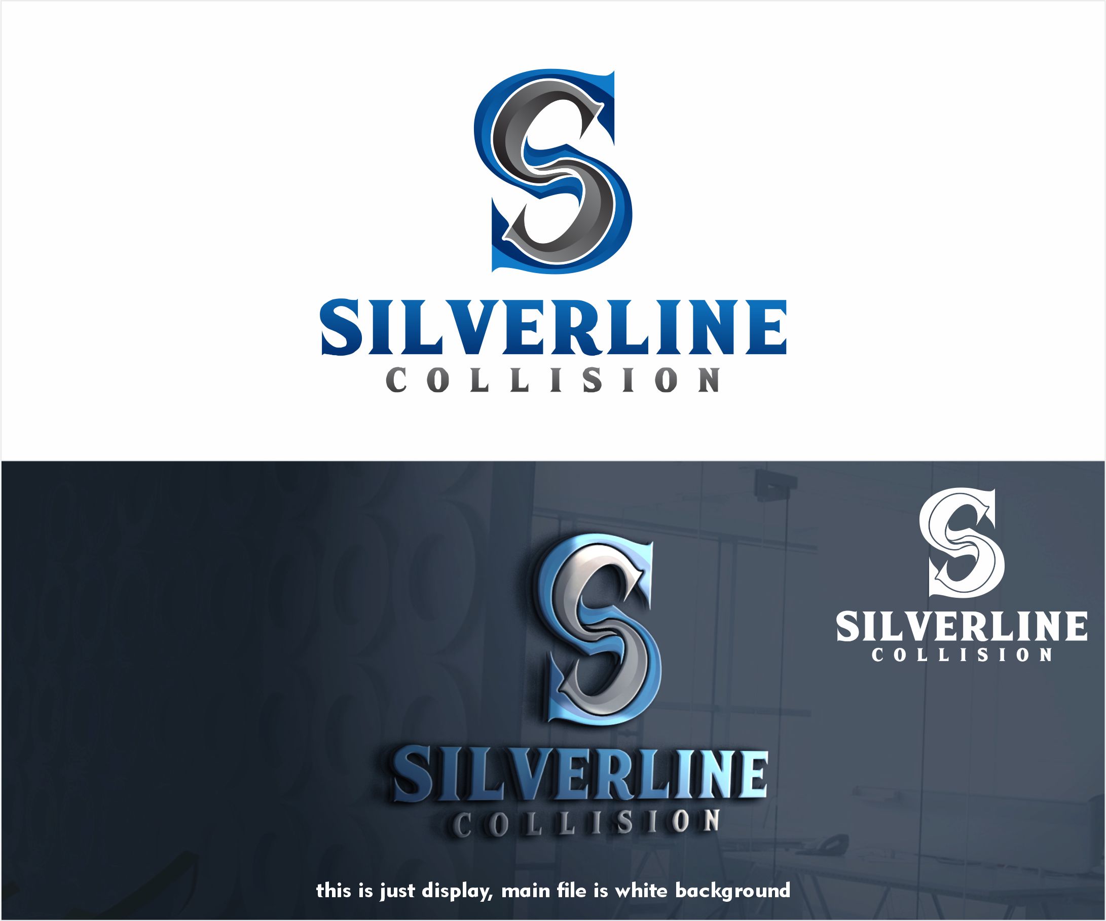 Diseño de Logo por alkaline para Silverline Collision | Diseño #29672592