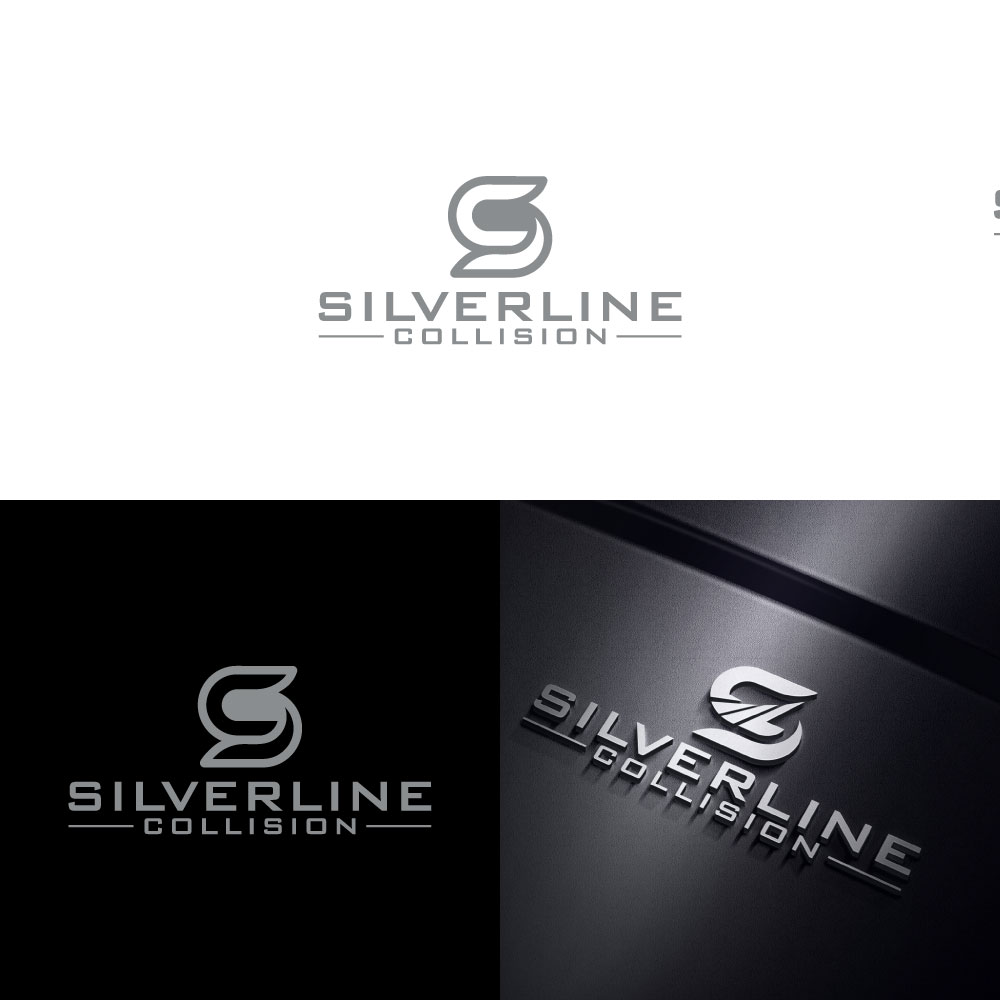 Logo Design by sthirteen for Silverline Collision | Design #29678824