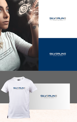 Logo Design by MX LogoArt for Silverline Collision | Design: #29678166