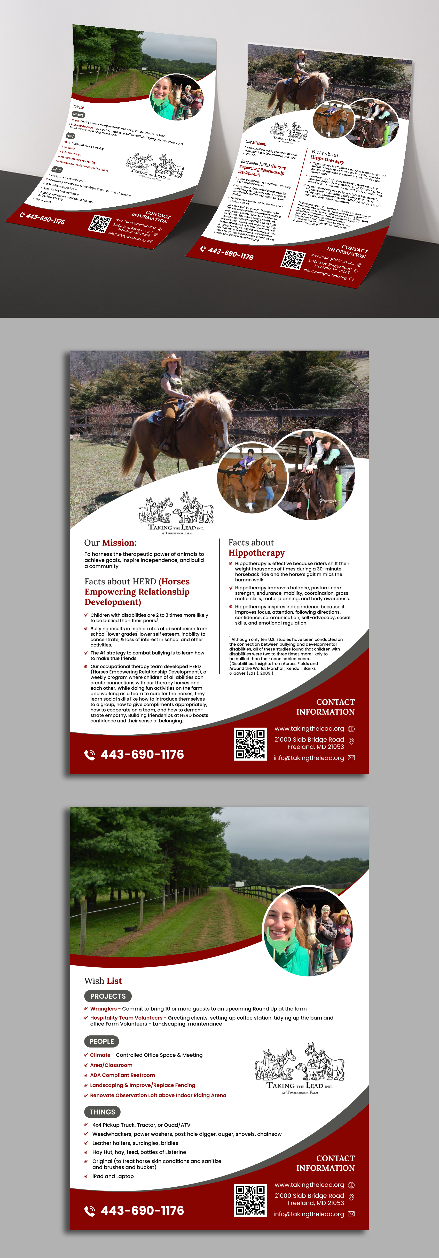 Design de Flyer par ecorokerz pour Whitaker Legal, LLC | Design #29672660