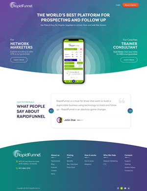 Web Design par AR Design Agency pour ce projet | Design : #29680946