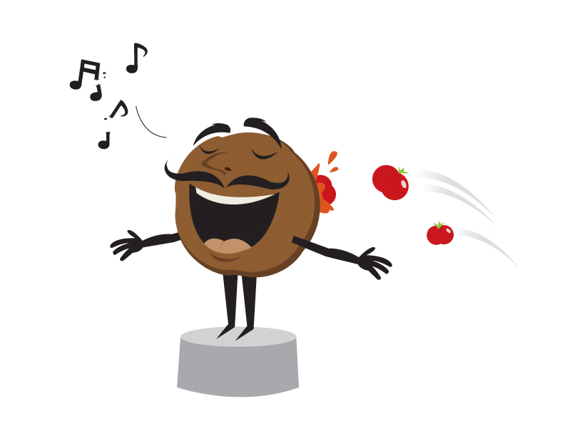 Mascot Design by Lisa for Meatball Room | Design #3092703