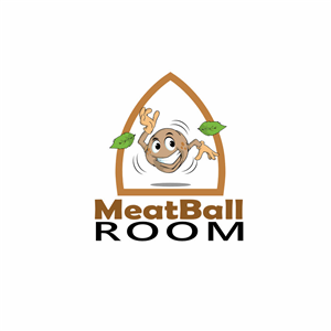 Maskottchen-Design von dv für Meatball Room | Design: #3103282