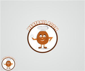 Design de Mascotte par Teena parhar pour Meatball Room | Design : #3087229