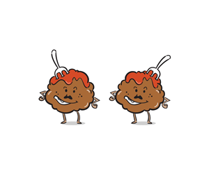 Design de Mascotte par fraphic pour Meatball Room | Design : #3091544