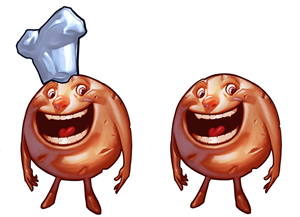 Mascot Design by joelsailo for Meatball Room | Design #3087194