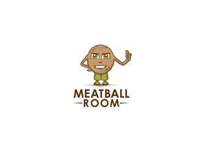 Design de Mascotte par LunarSurferDesign pour Meatball Room | Design : #3100650