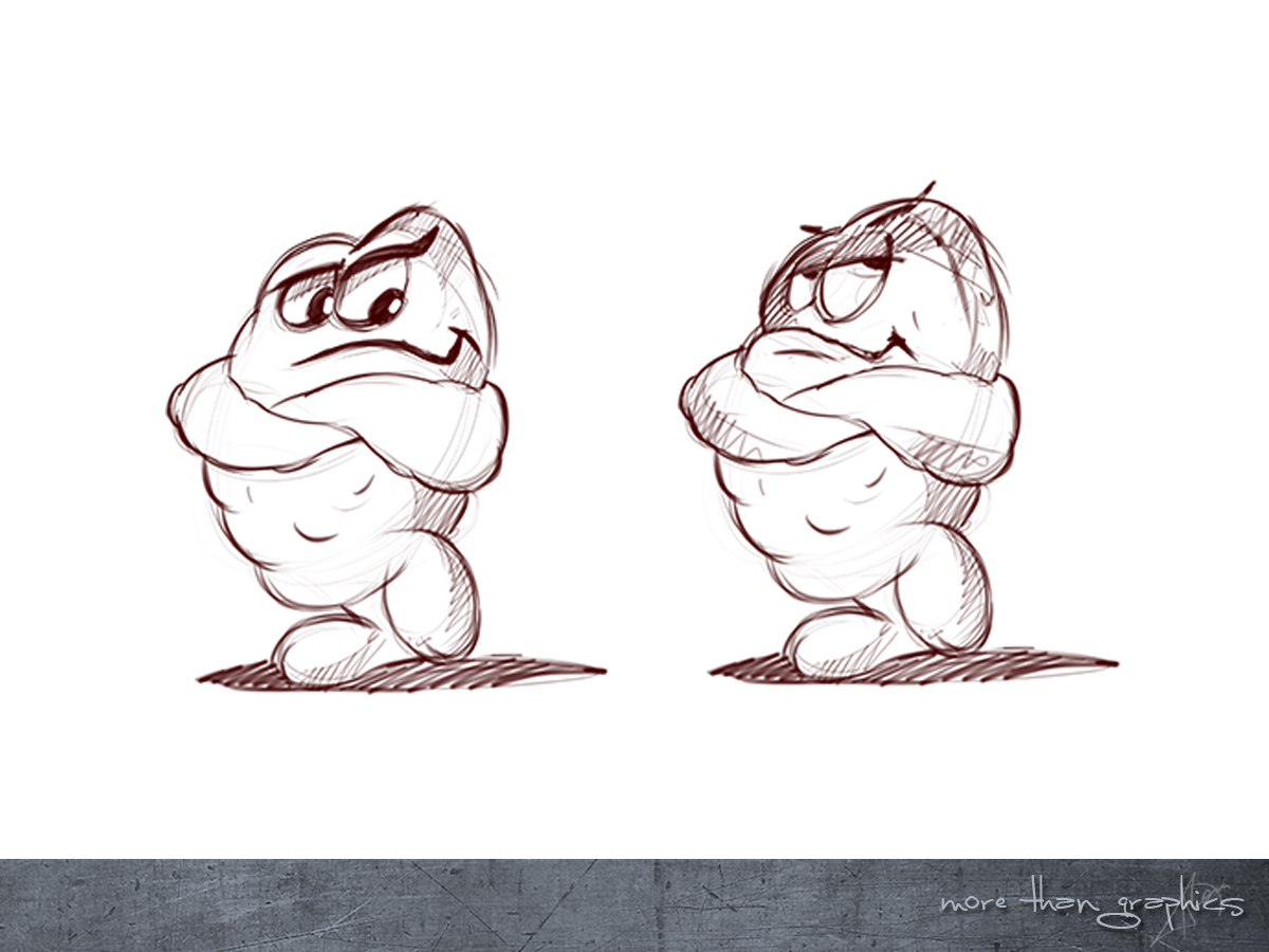 Mascot Design by vladst2004 for Meatball Room | Design #3086391