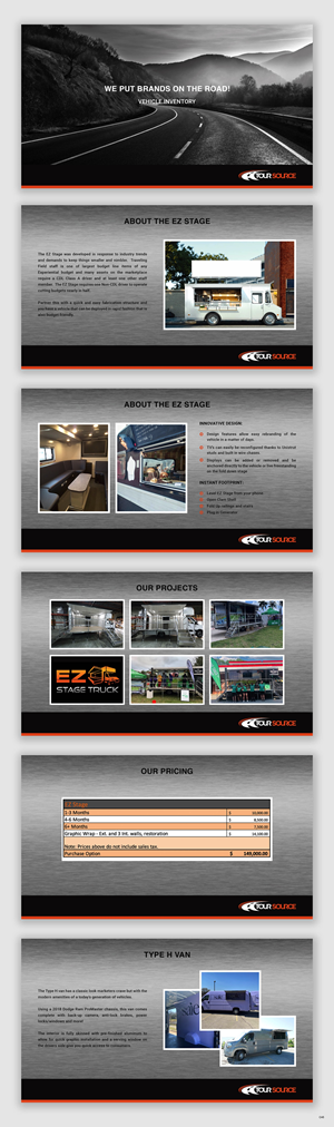 PowerPoint Design by pb for Tour Source LLC | Design: #29680354