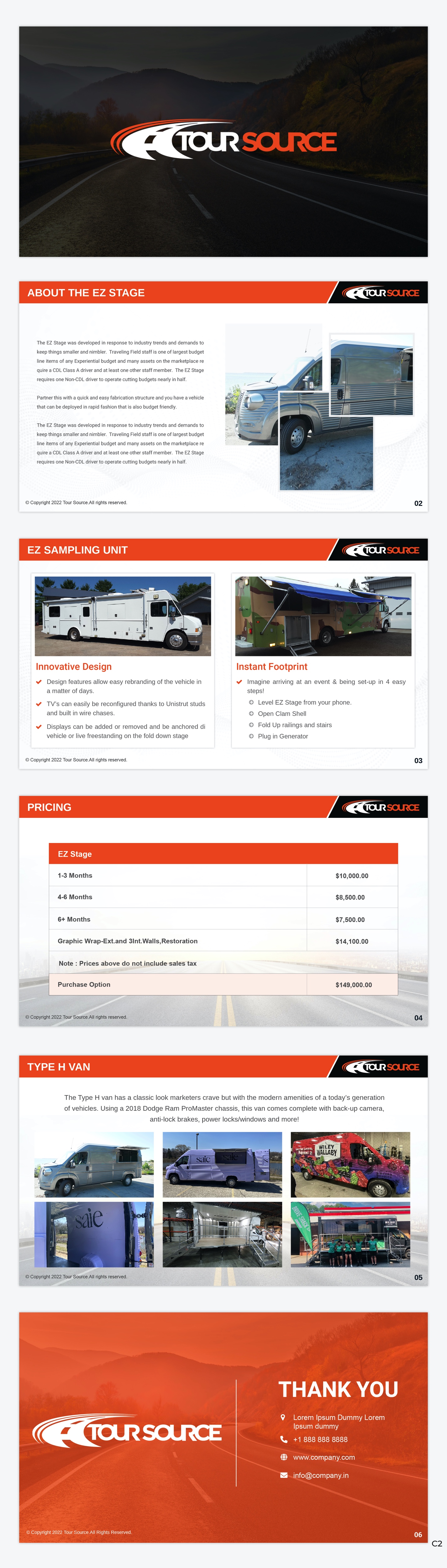 PowerPoint Design by pb for Tour Source LLC | Design #29680357