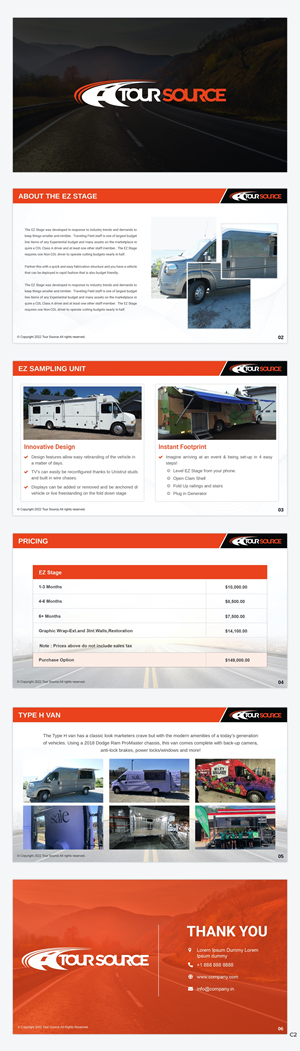 PowerPoint Design by pb for Tour Source LLC | Design: #29680357