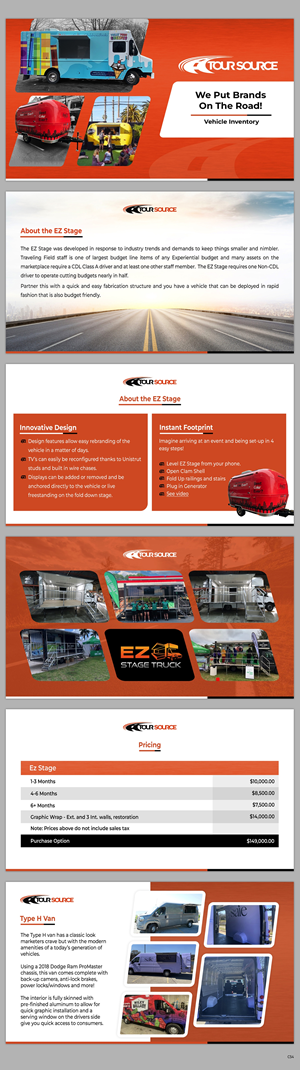 PowerPoint Design by pb for Tour Source LLC | Design: #29680360