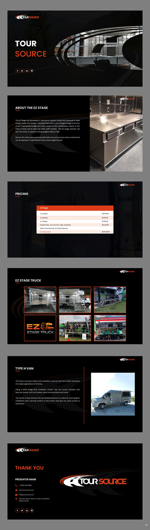PowerPoint Design by pb for Tour Source LLC | Design: #29680361