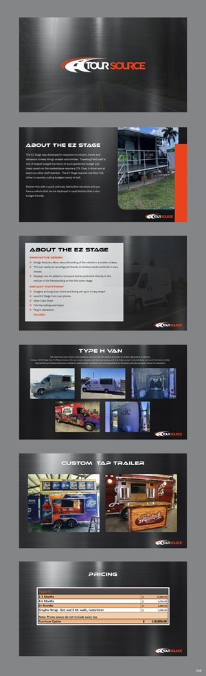 PowerPoint Design by pb for Tour Source LLC | Design: #29680363