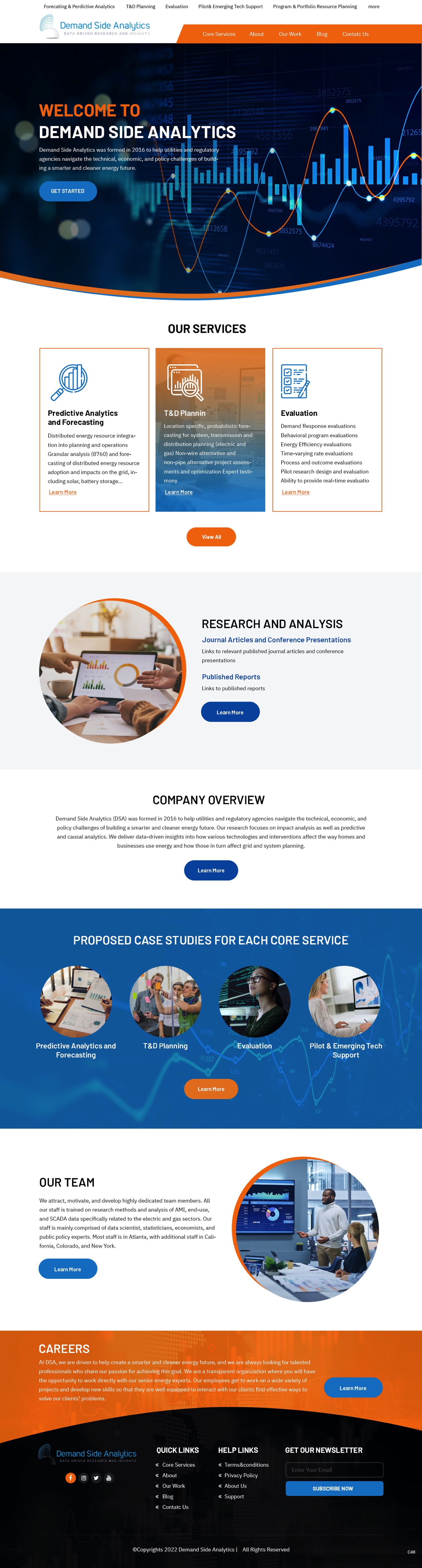 Web Design by pb for Demand Side Analytics | Design #29680330