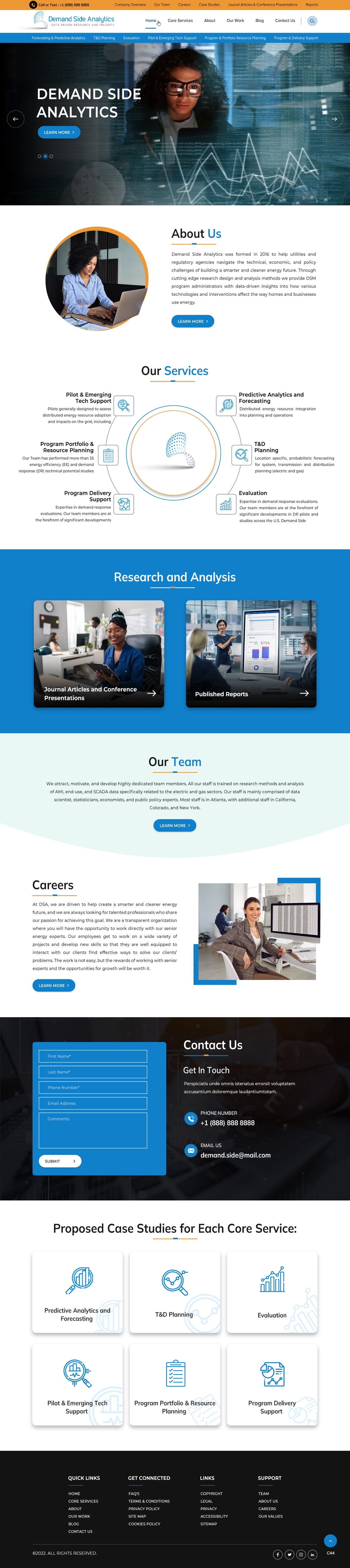 Web-Design von pb für Demand Side Analytics | Design #29680331