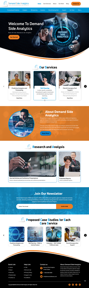 Web Design by pb for Demand Side Analytics | Design: #29685398