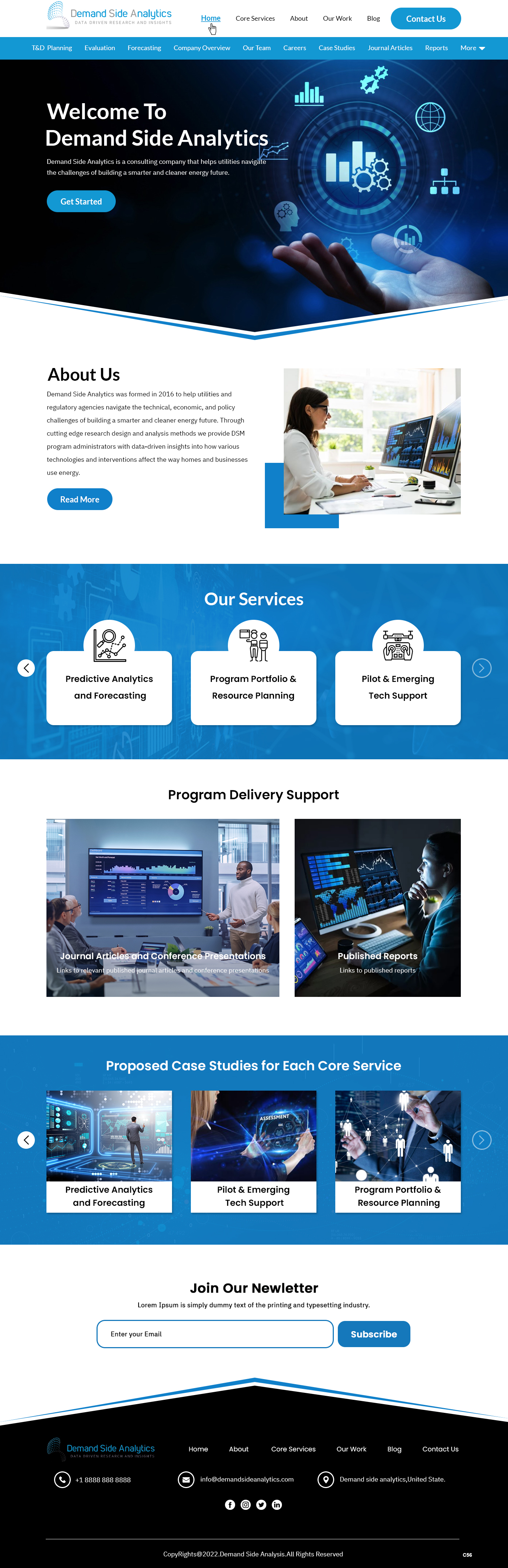 Web-Design von pb für Demand Side Analytics | Design #29685404